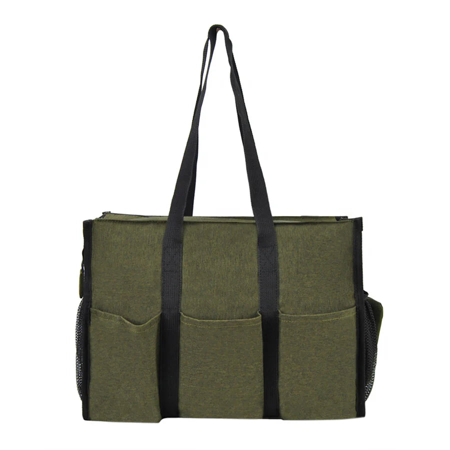 Green Medium Utility Tote