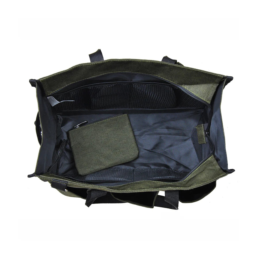 Green Medium Utility Tote