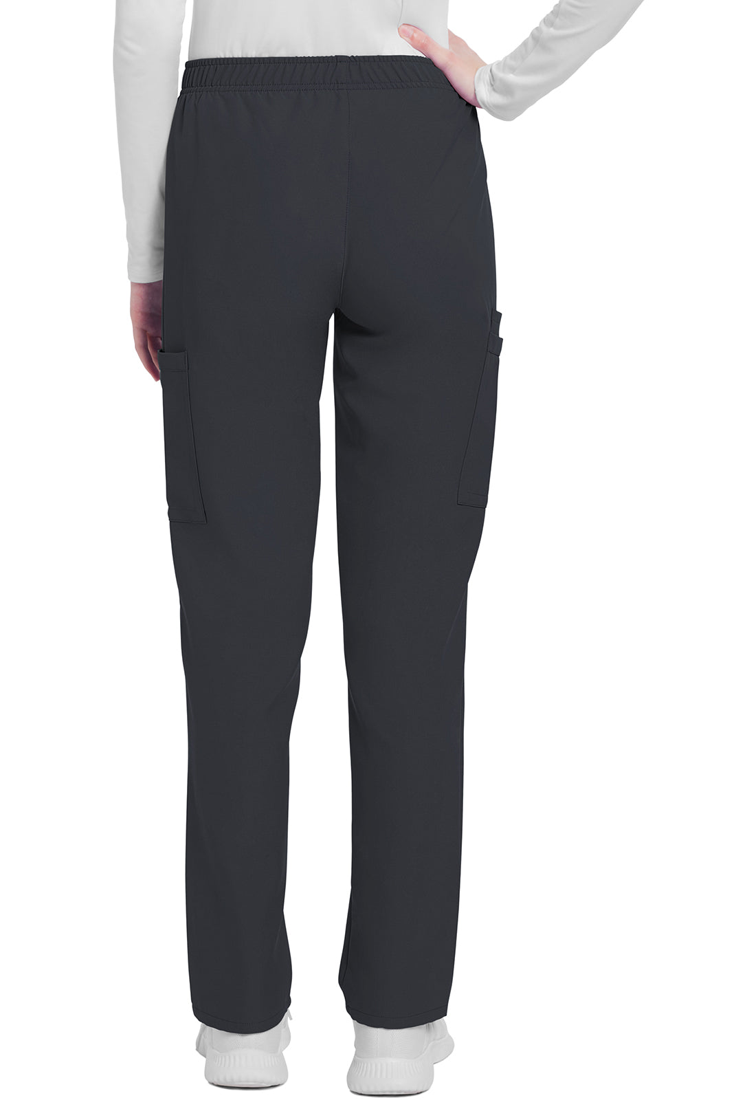 Cherokee Ultra Mid Rise Pull-on Slim Leg Cargo Pant