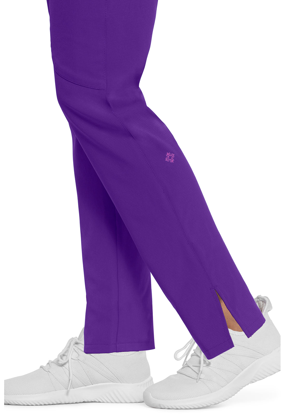 Med Couture Mid Rise Drawstring Tapered Leg Pant