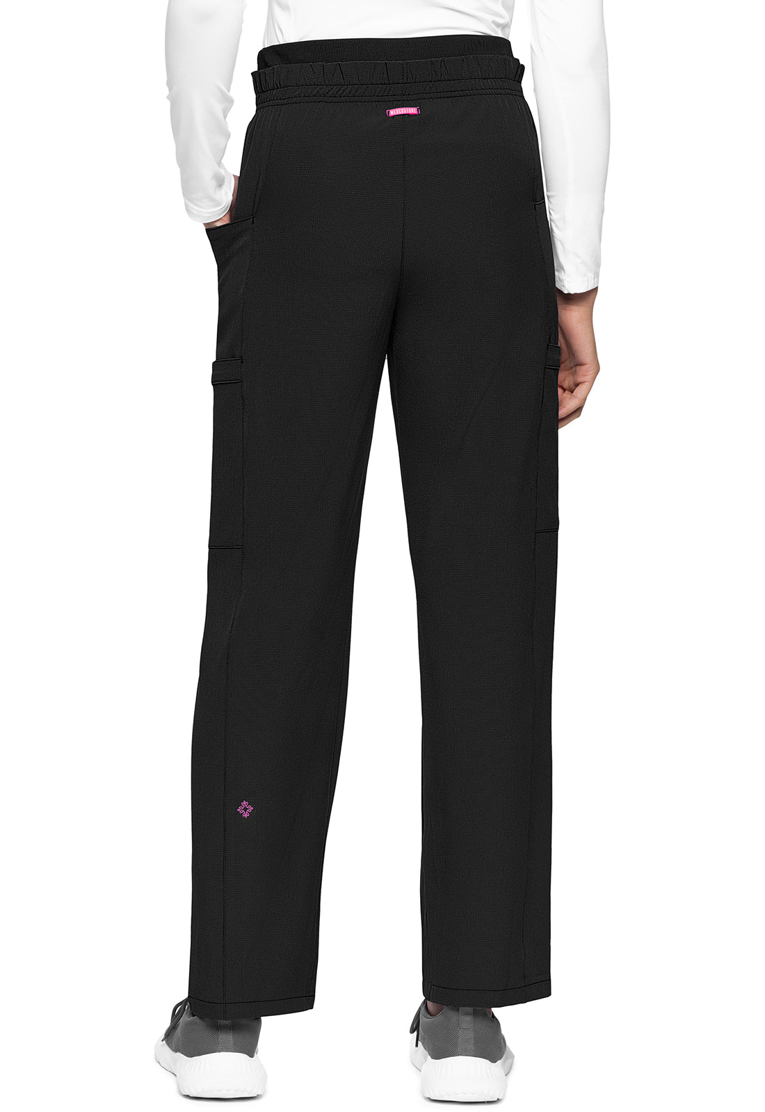 Med Couture High Rise Pull-on Wide Leg Cargo Pant