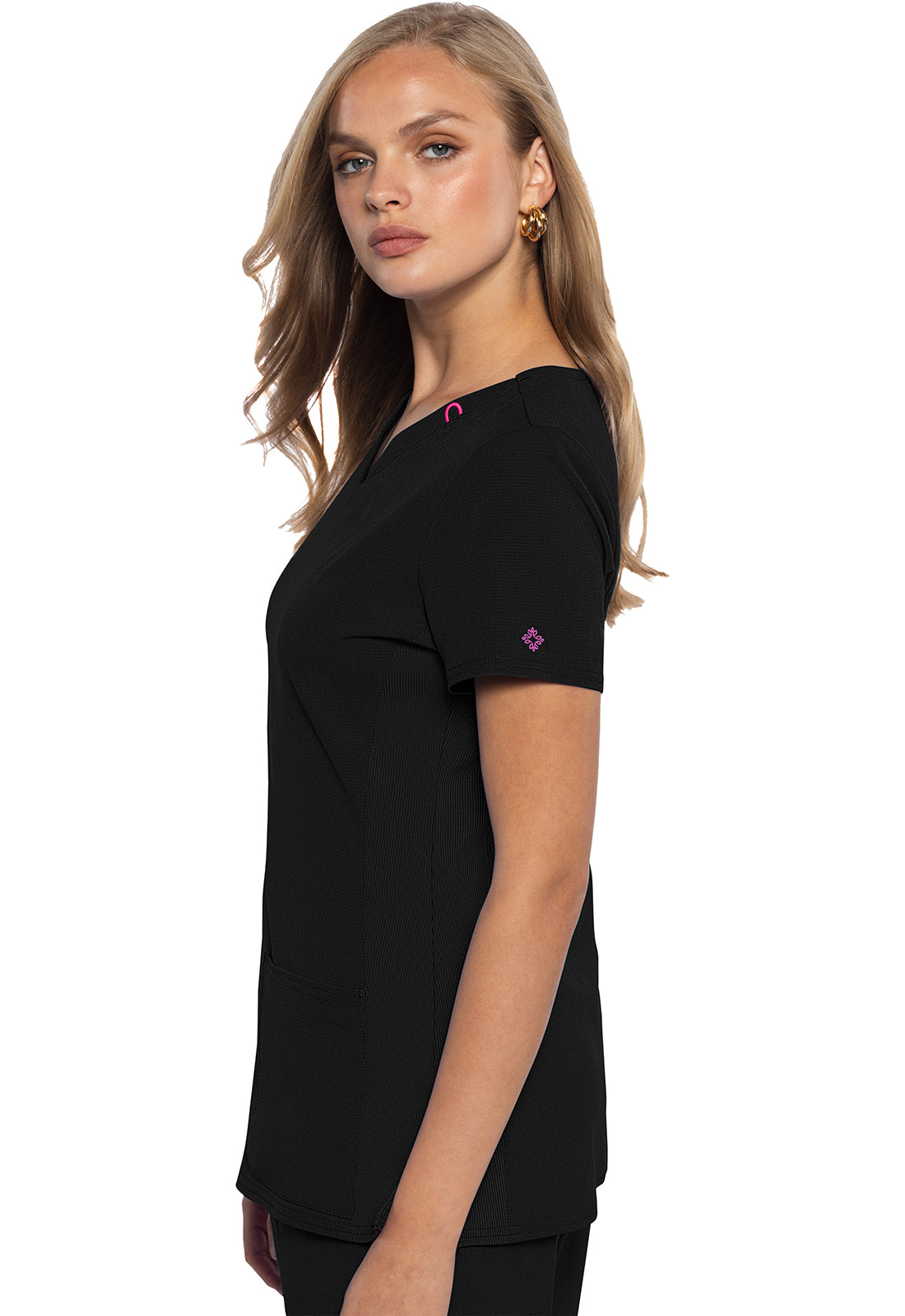 Med Couture V-Neck Top