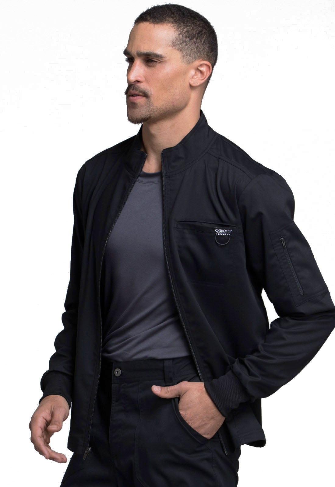 Cherokee Revolution Men's Zip Front Jacket