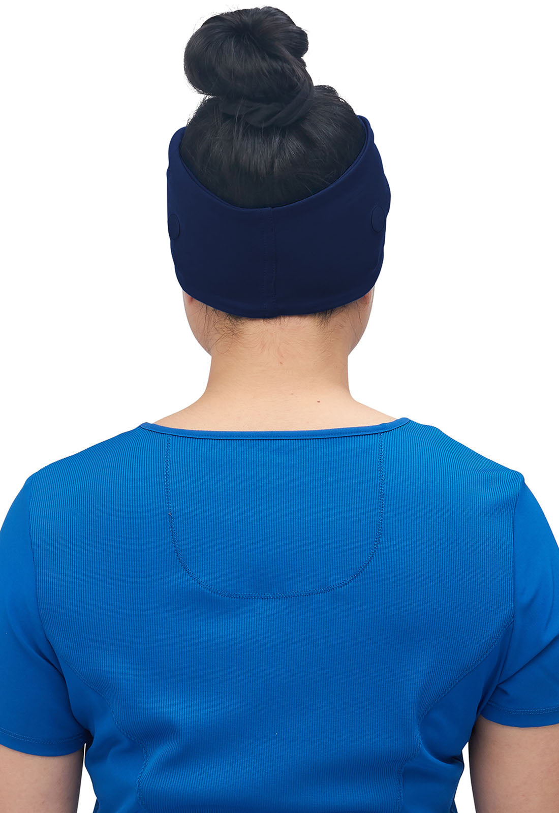 Cherokee "Straight Up Headband" (2 Pack - Navy & Black)